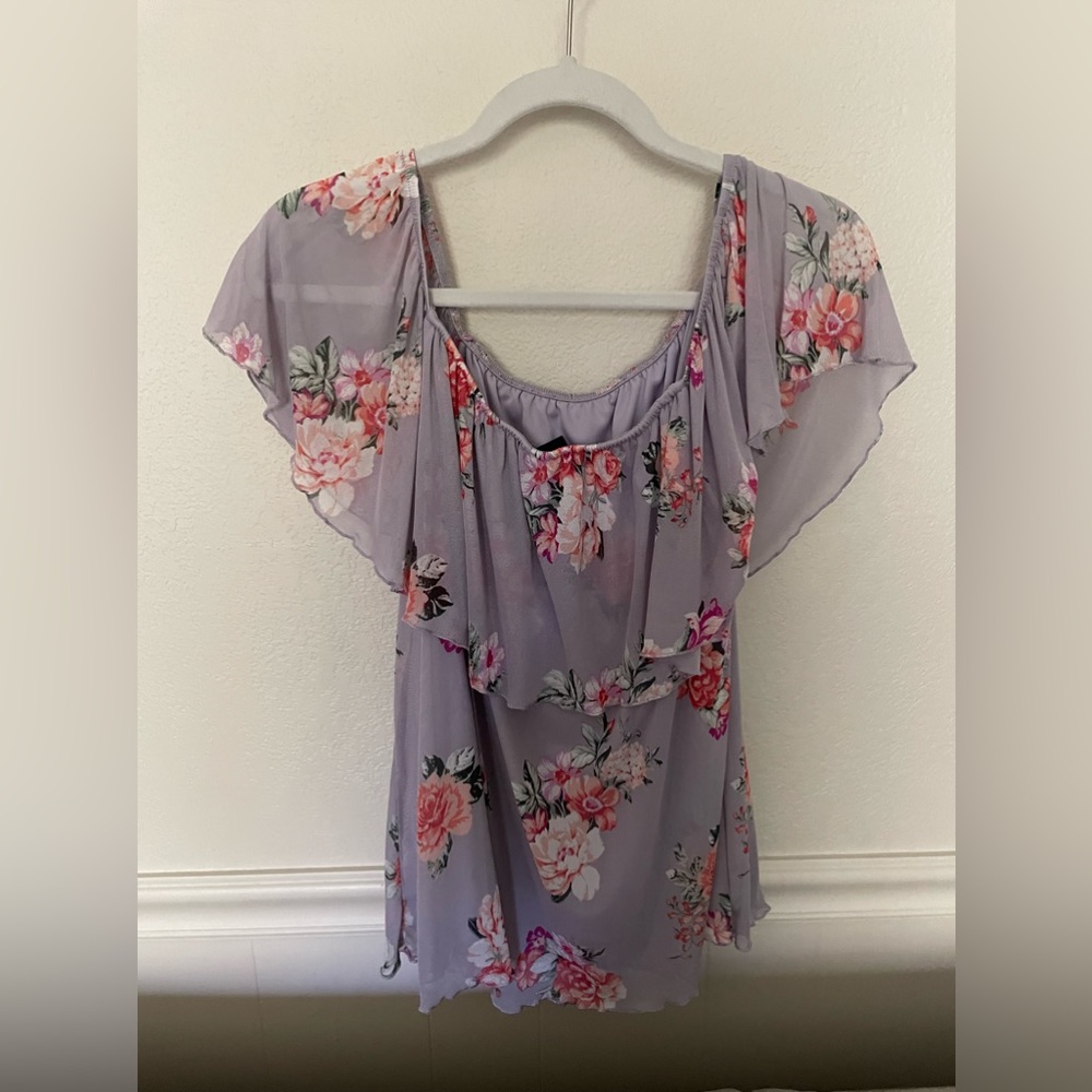 Joe Boxer medium off the shoulder blouse.